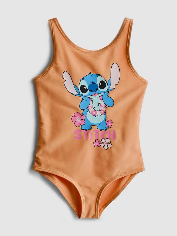 Disney Stitch Orange Swimsuit