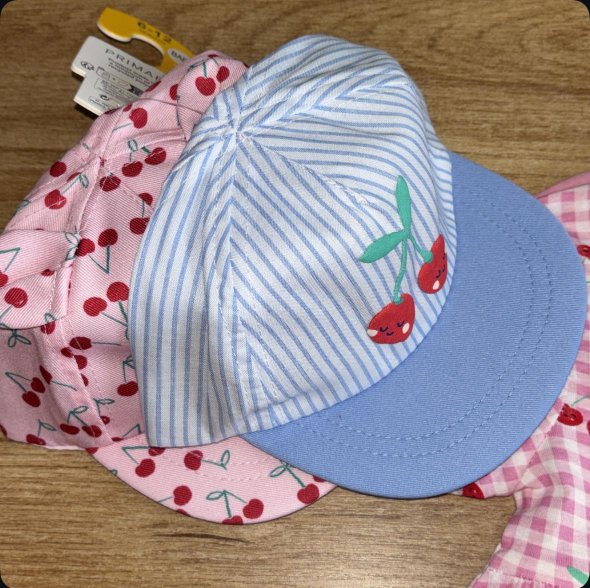 2 Pack Cherry Hats