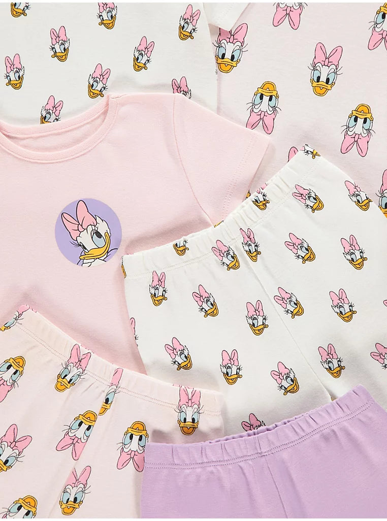 Disney Daisy Duck Short Pyjamas 3 Pack