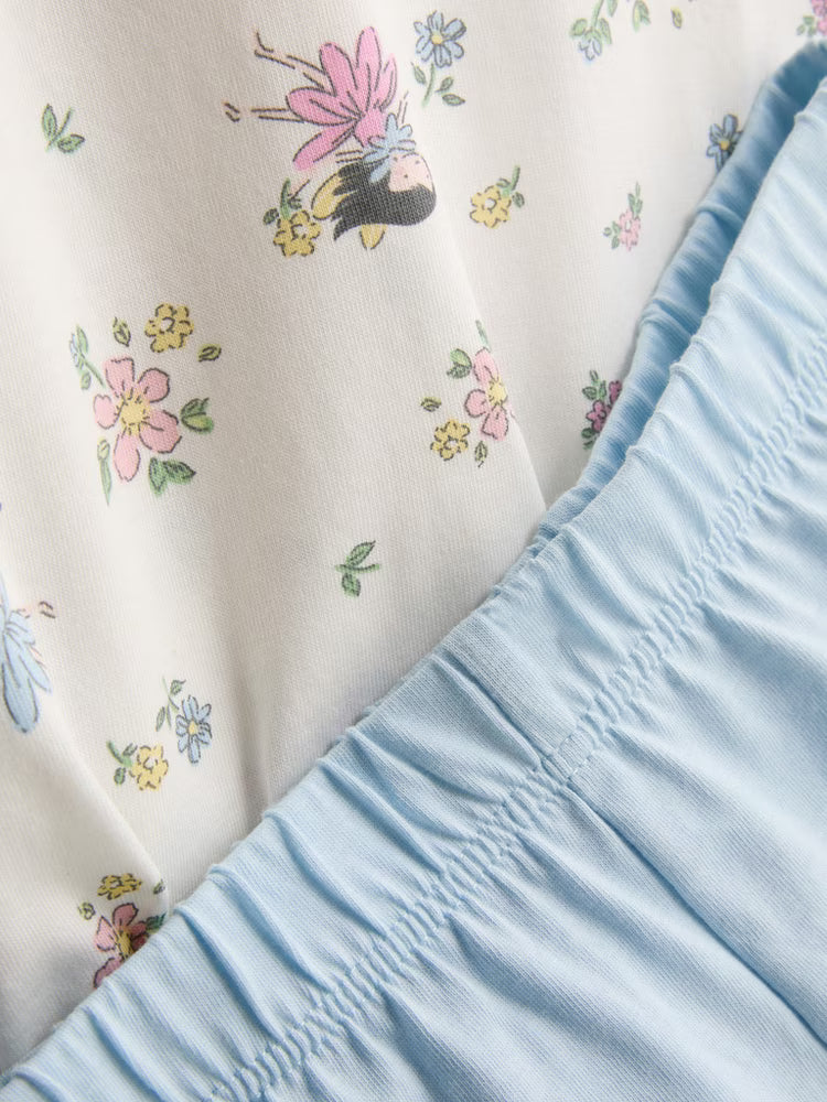 2pk Fairy Graphic Short Pyjamas