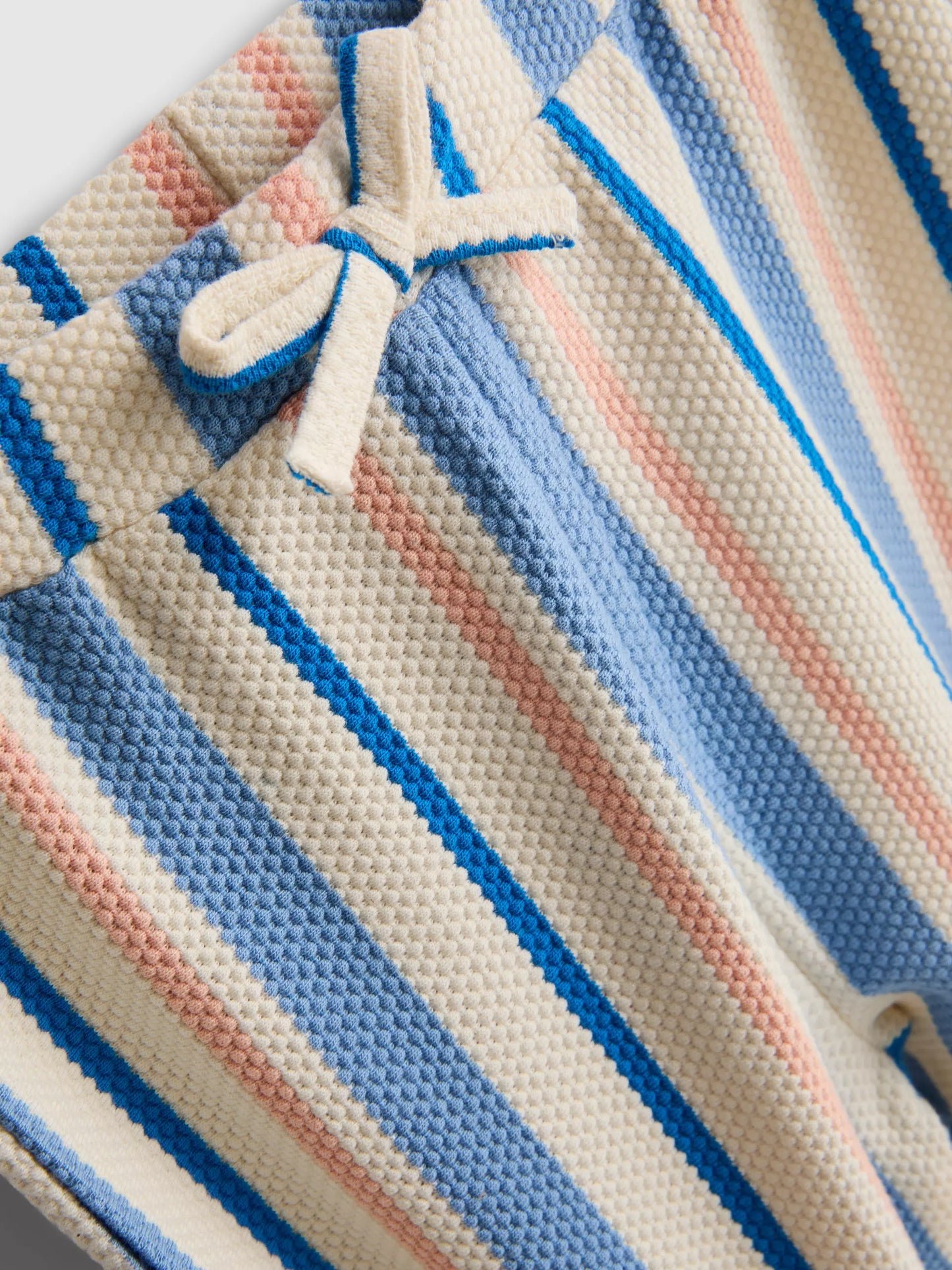 Ruffle T-Shirt and Stripe Trousers Set