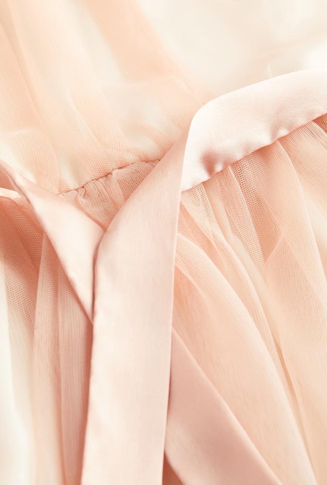 Belted Tulle Dress
