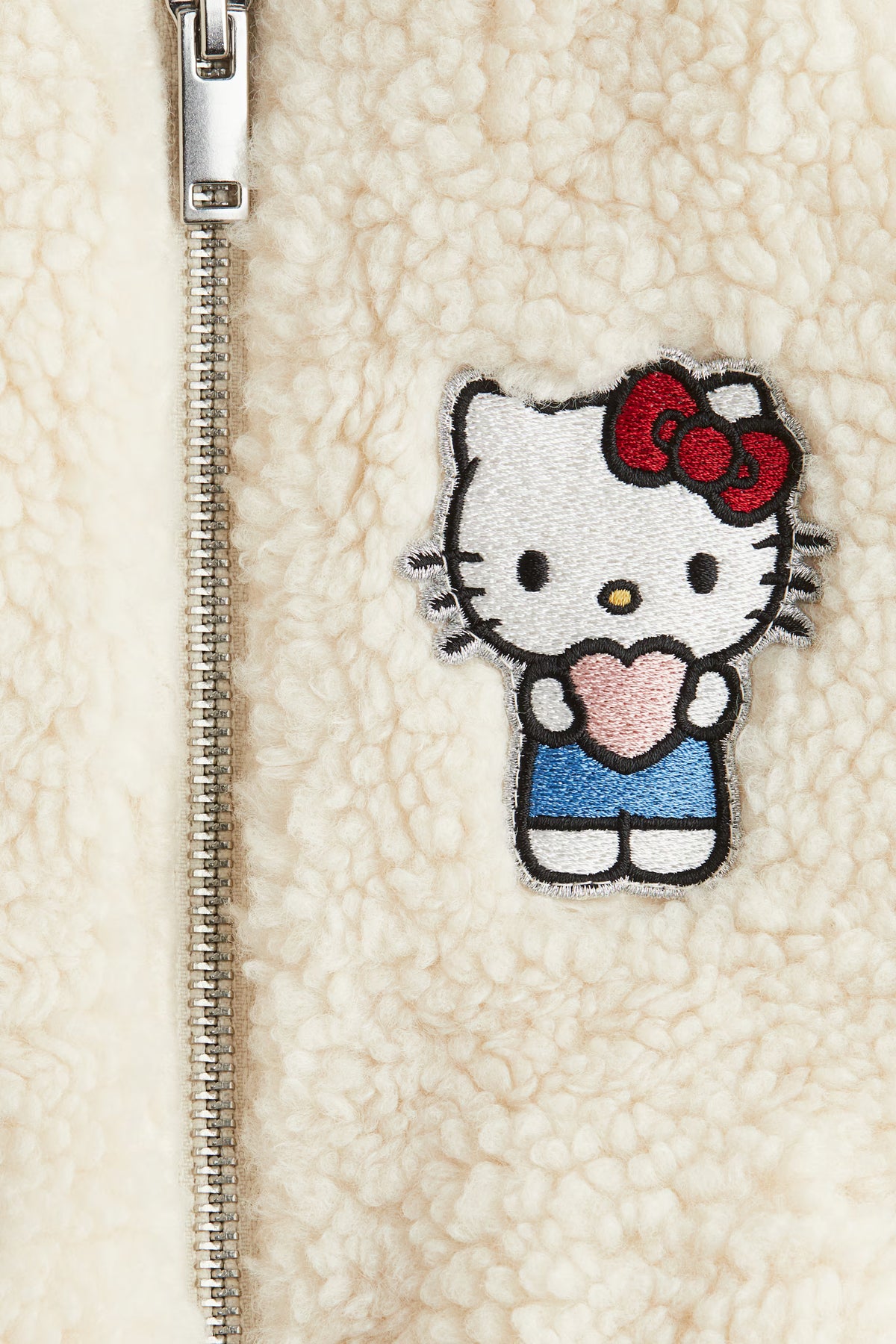 Hello Kitty Teddy Bomber Jacket