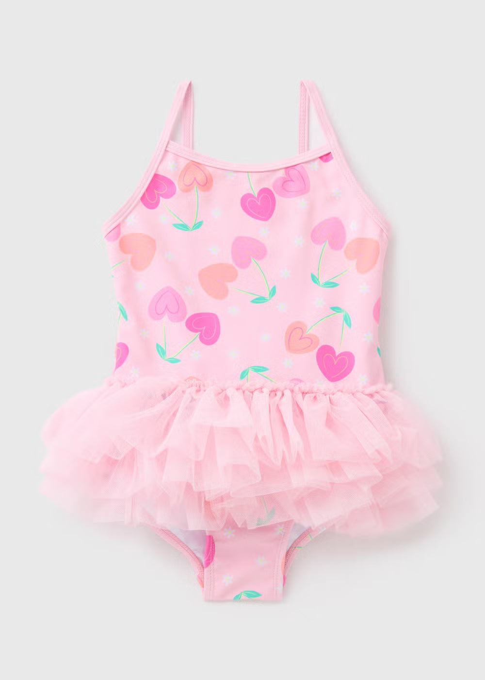 Pink Cherry Tutu Swimsuit