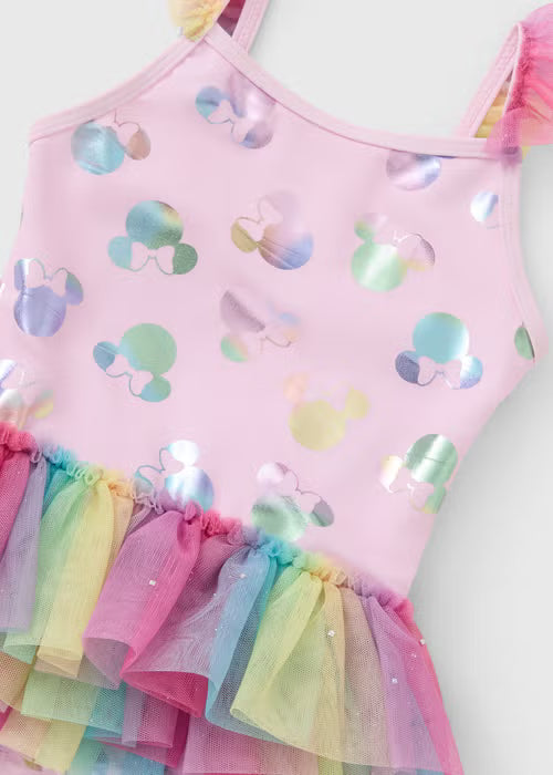 Disney Pink Minnie Mouse Tutu Swimsuit
