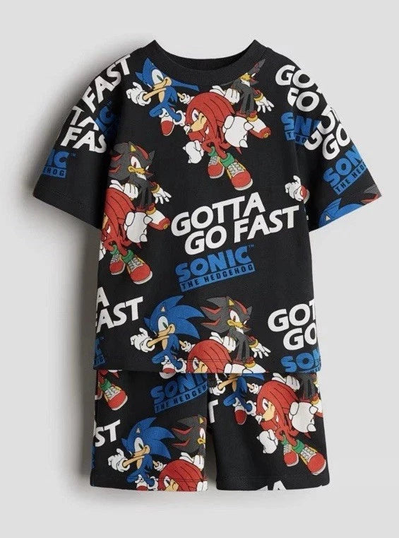 Sonic The Hedgehog 2-piece Printed Set