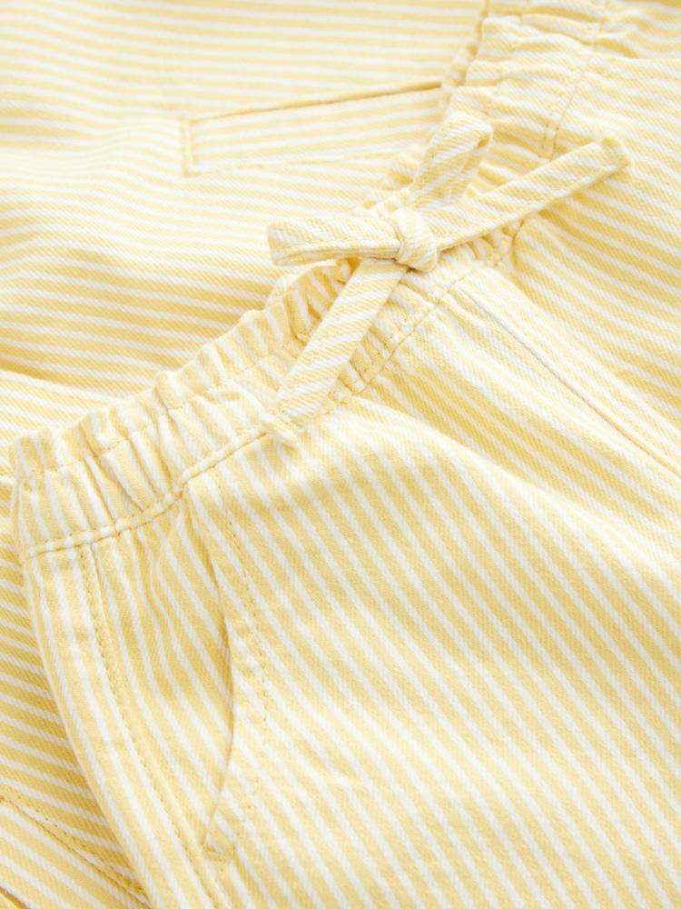 Ochre Yellow Stripe Shacket And Trousers