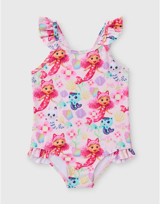 Gabby's Dollhouse Pink Swimsuit