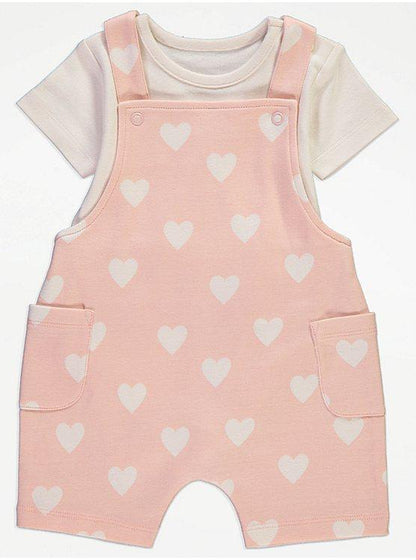 Heart Dungarees