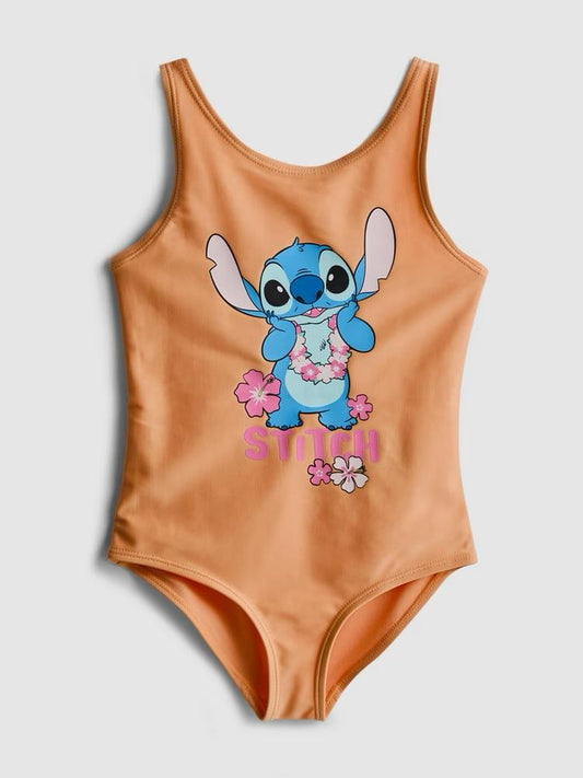Disney Stitch Orange Swimsuit