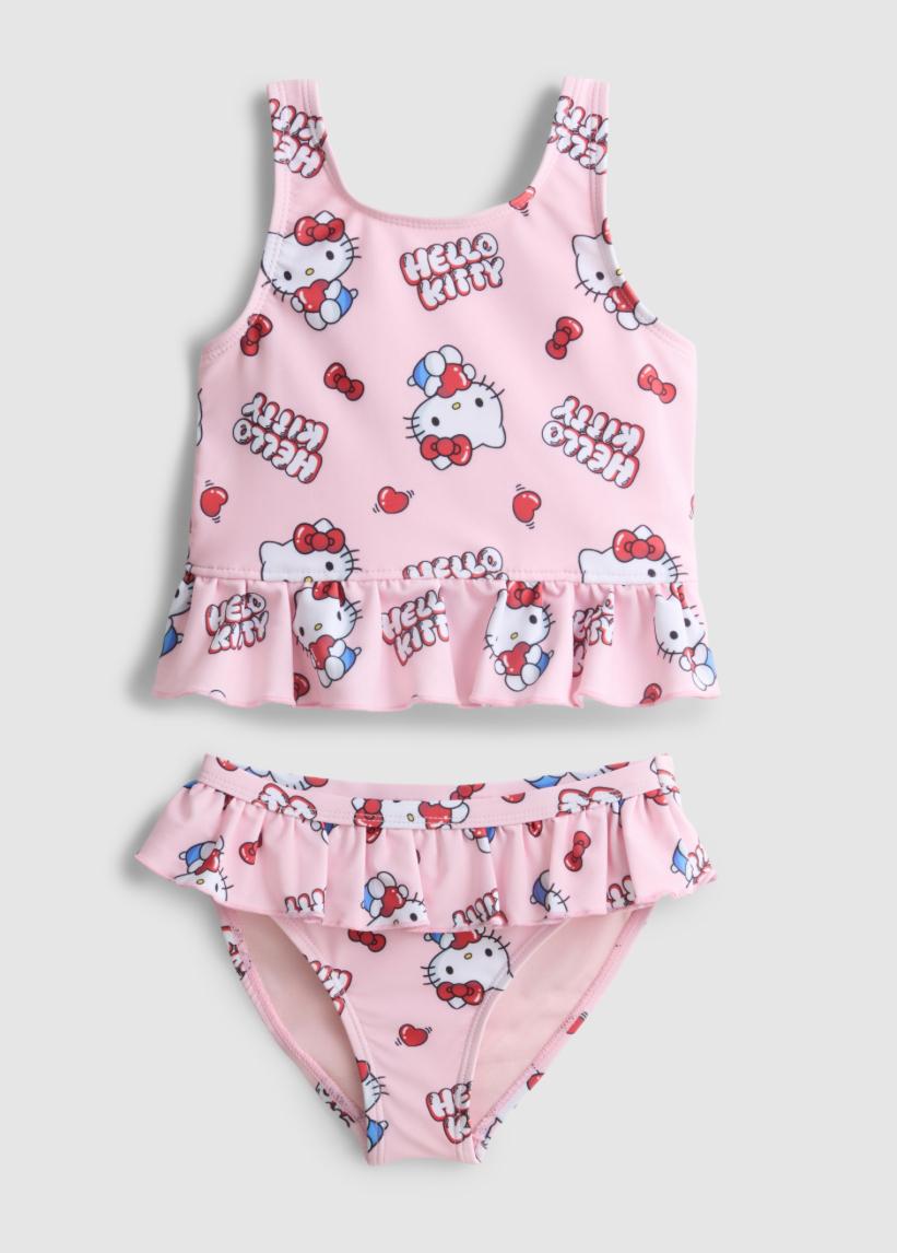 Hello Kitty 2 Piece Swimsuit