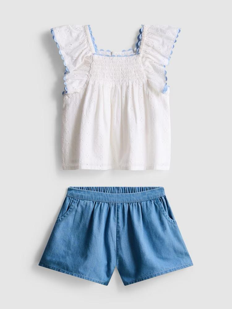 Blouse & Shorts Set