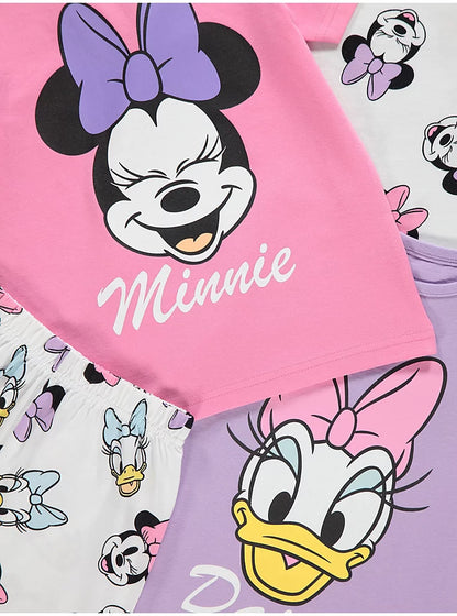 Disney Minnie and Daisy Short Pyjamas 3 Pack