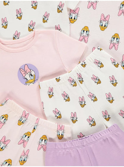 Disney Daisy Duck Short Pyjamas 3 Pack