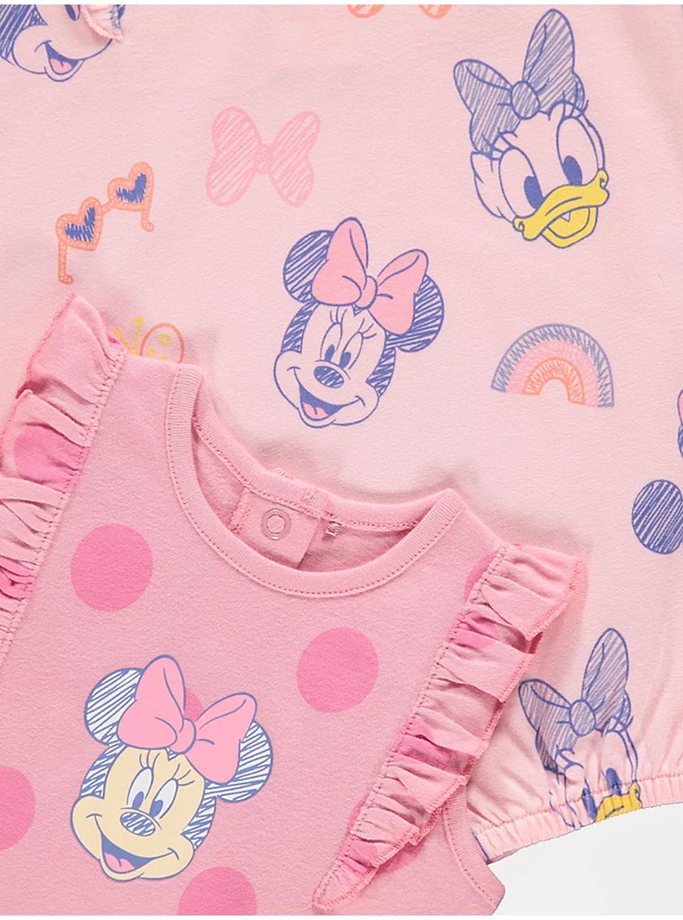 Disney Character Sleeveless Rompers 2 Pack