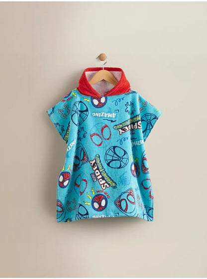 Marvel Spider-Man Spidey & Friends Cotton Poncho