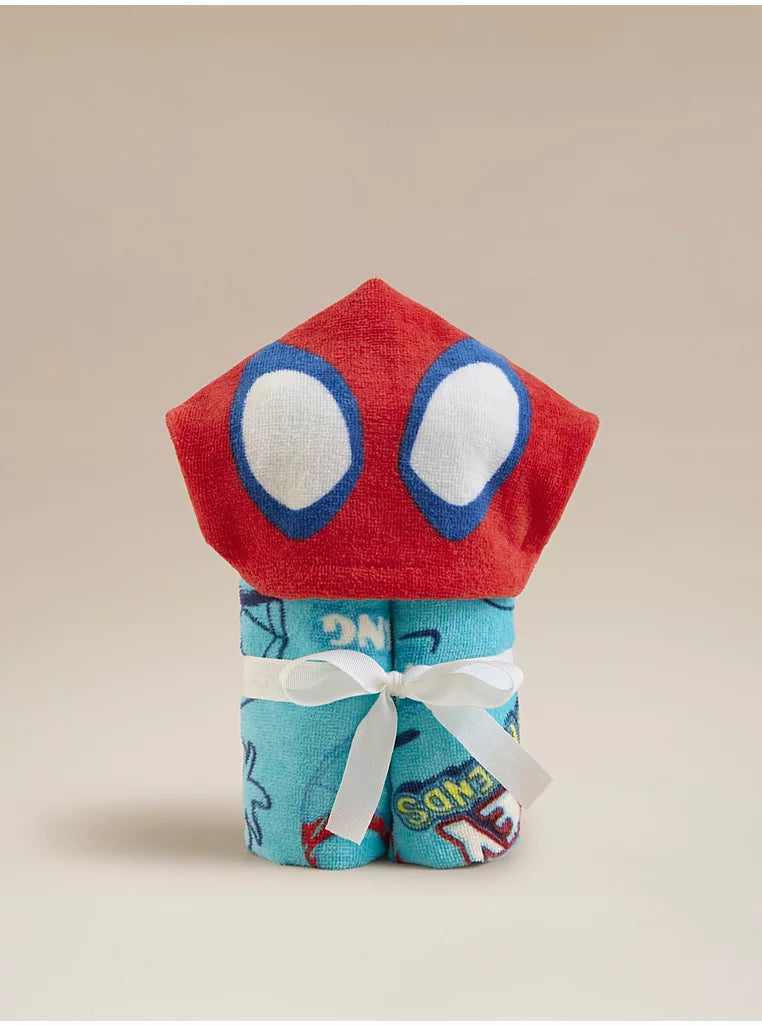 Marvel Spider-Man Spidey & Friends Cotton Poncho