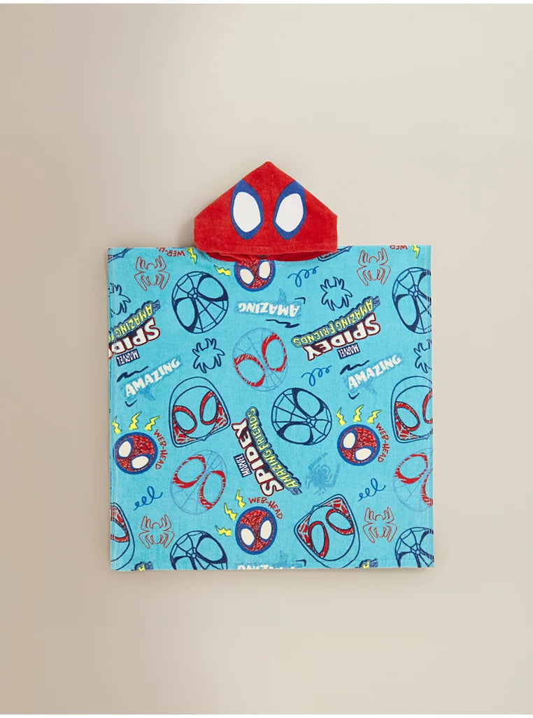 Marvel Spider-Man Spidey & Friends Cotton Poncho