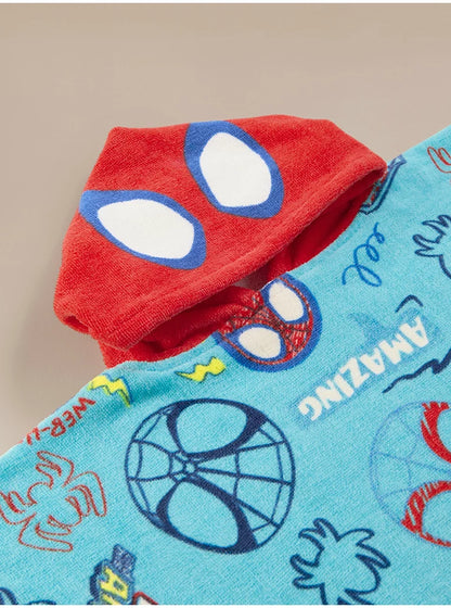 Marvel Spider-Man Spidey & Friends Cotton Poncho