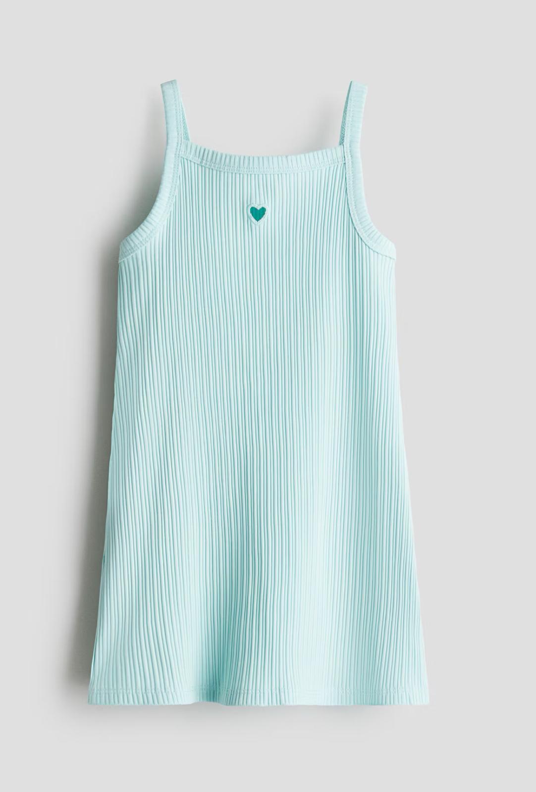 Ribbed Strappy Dress