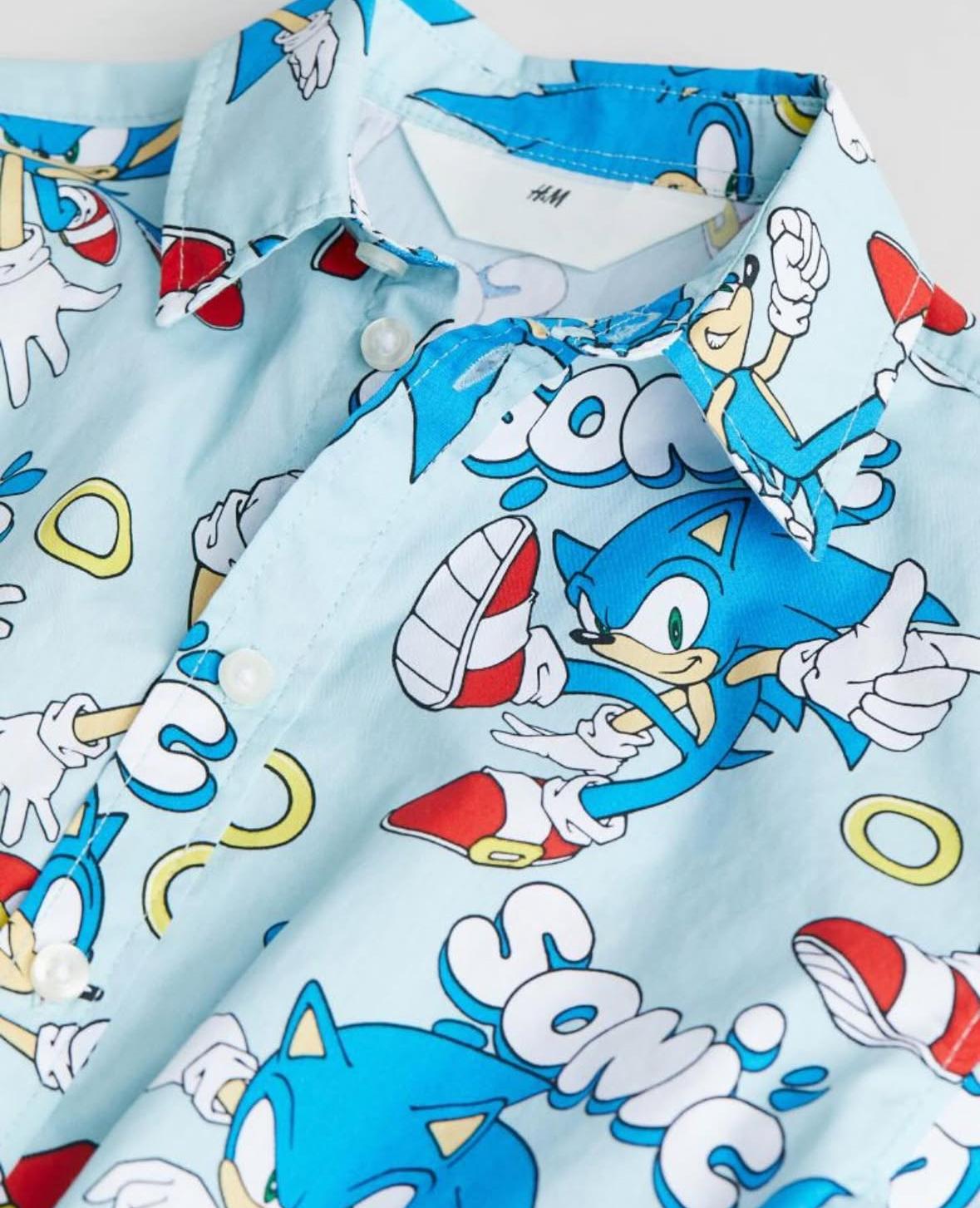 Short-sleeved Sonic Shirt