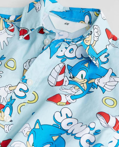Short-sleeved Sonic Shirt