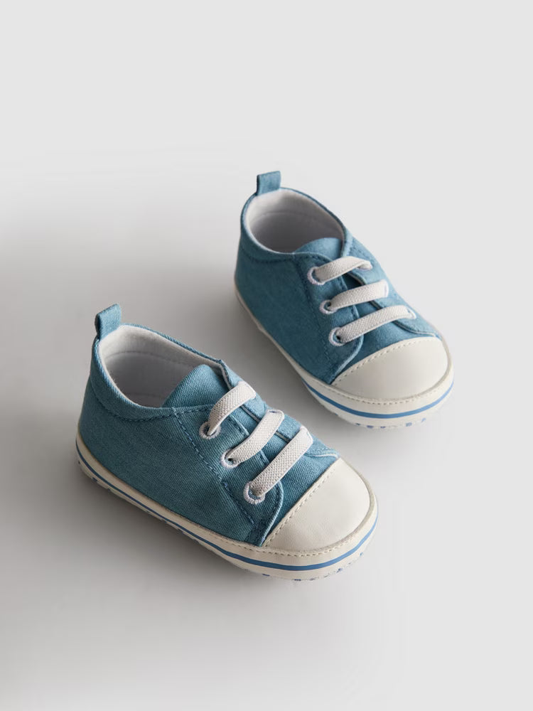Denim Low-Top Trainers
