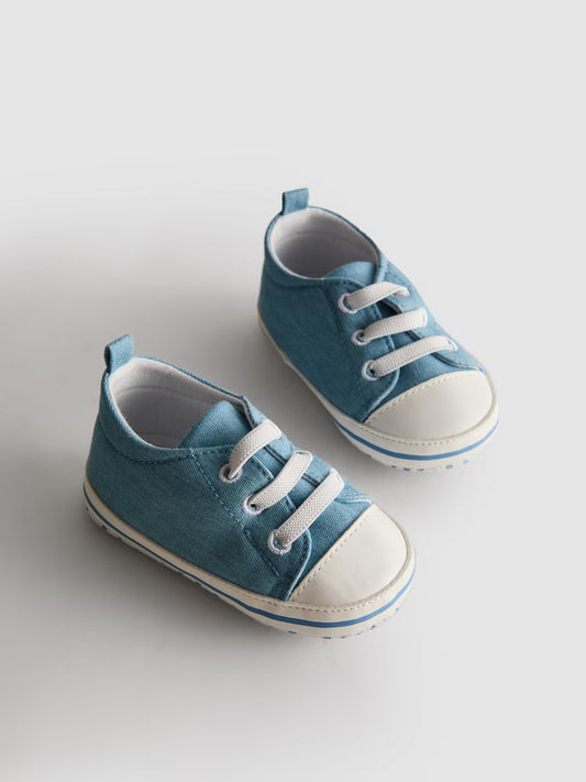 Denim Low-Top Trainers