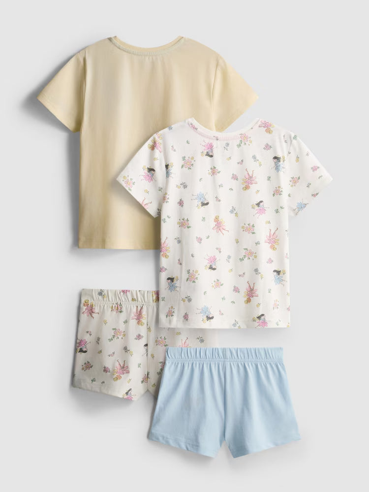 2pk Fairy Graphic Short Pyjamas