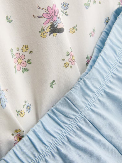 2pk Fairy Graphic Short Pyjamas