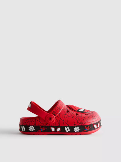 MARVEL Spider-Man Light Up Clogs