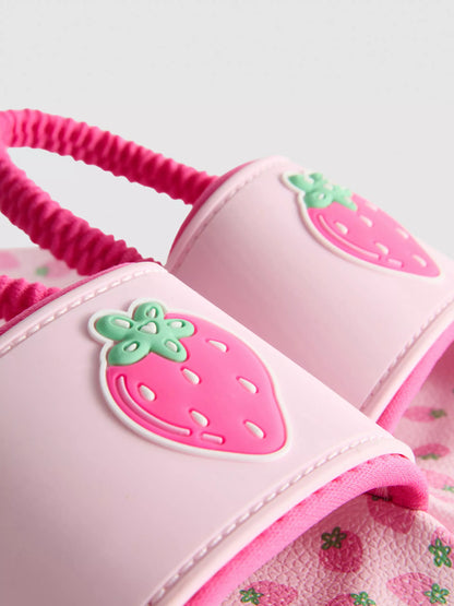 Strawberry Slingback Sliders