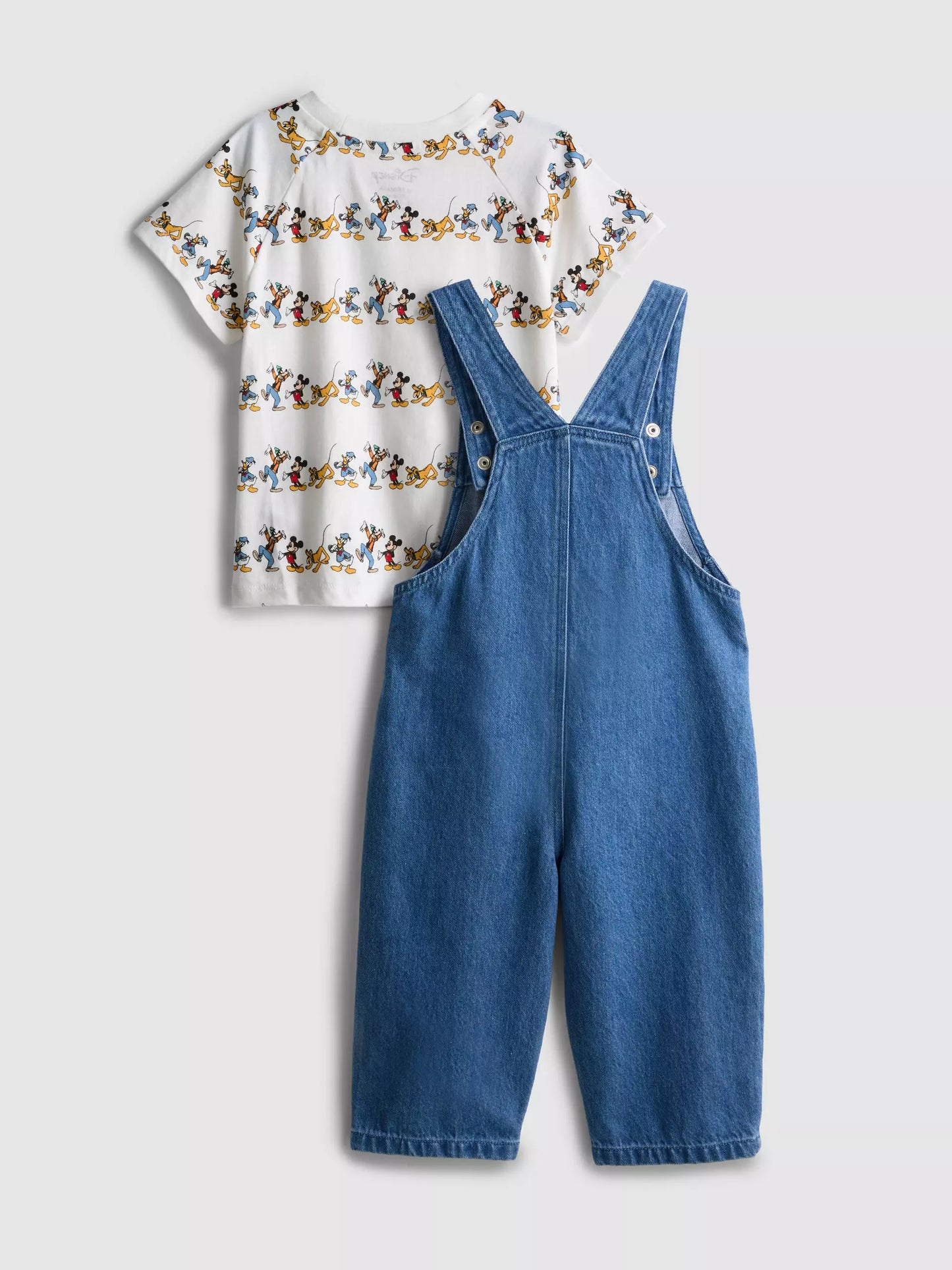 Disney’s Mickey Mouse and Friends T-Shirt and Dungarees Set