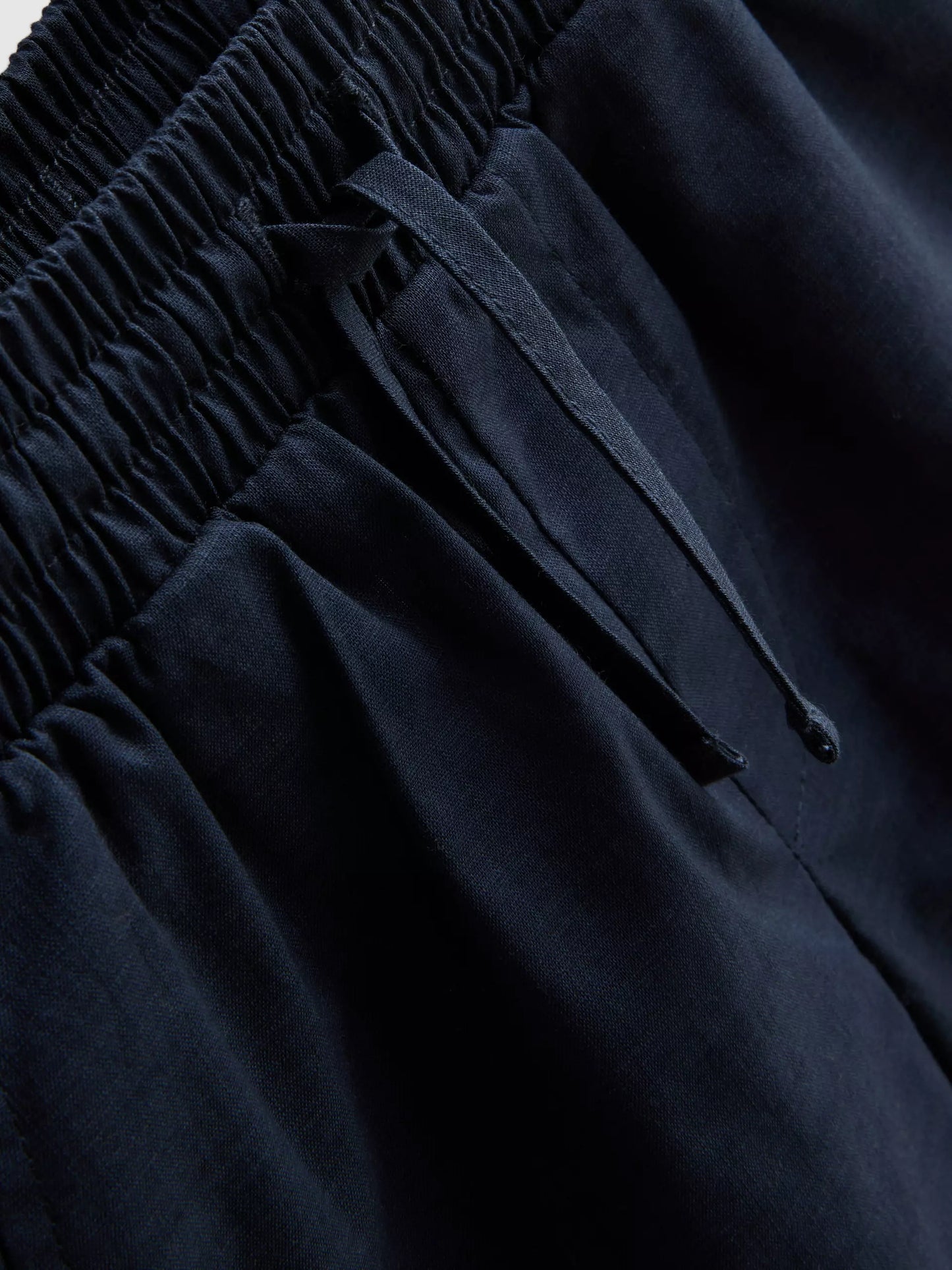Slub Cotton Shirt and Shorts Set
