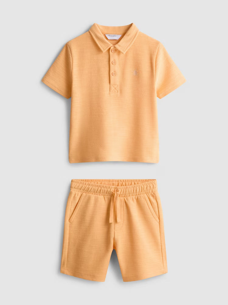Polo Shirt and Shorts Set
