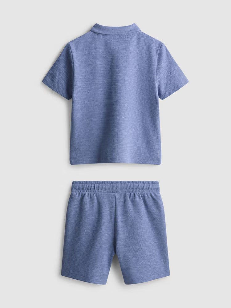 Polo Shirt and Shorts Set