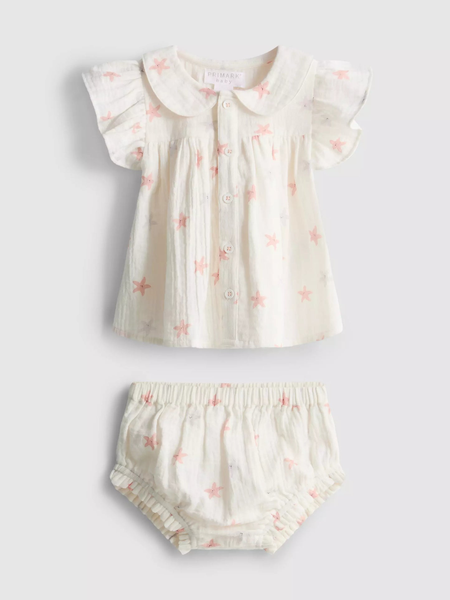 Star Graphic Blouse and Bloomers Set
