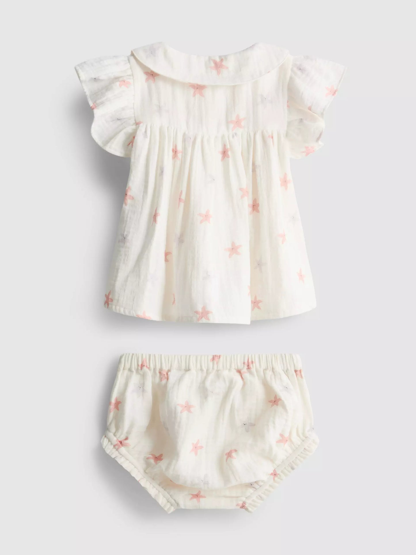 Star Graphic Blouse and Bloomers Set