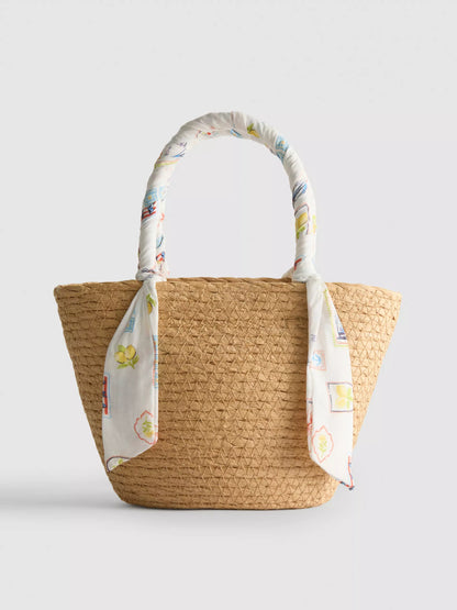 Zip-Up Tote Bag