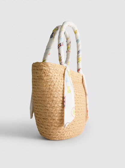 Zip-Up Tote Bag