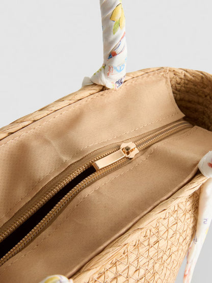 Zip-Up Tote Bag
