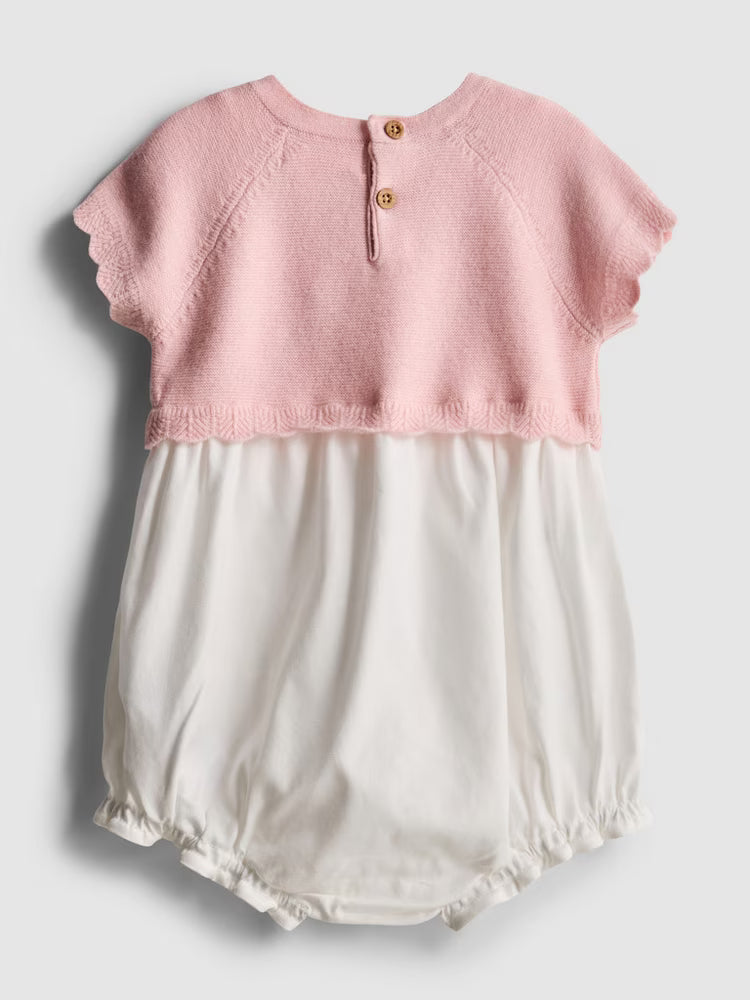 Embroidered Newborn Romper