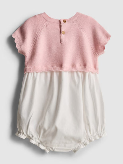 Embroidered Newborn Romper
