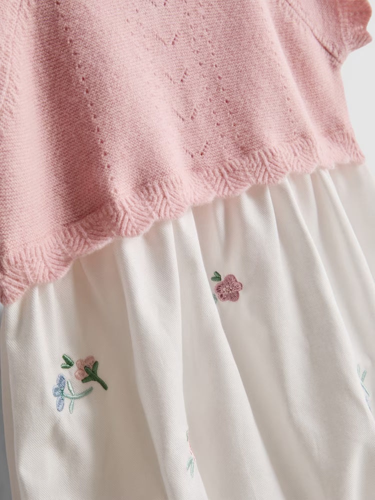Embroidered Newborn Romper