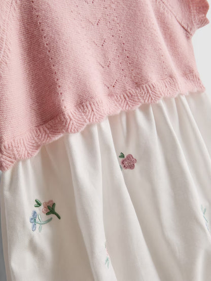 Embroidered Newborn Romper