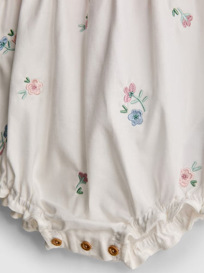 Embroidered Newborn Romper