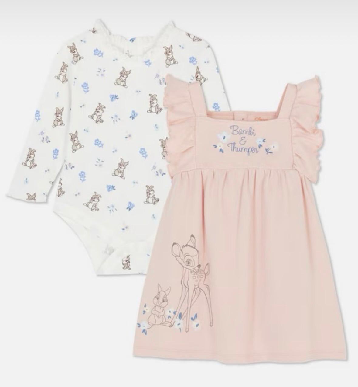 Bambi 2 Piece Dungaree Dress