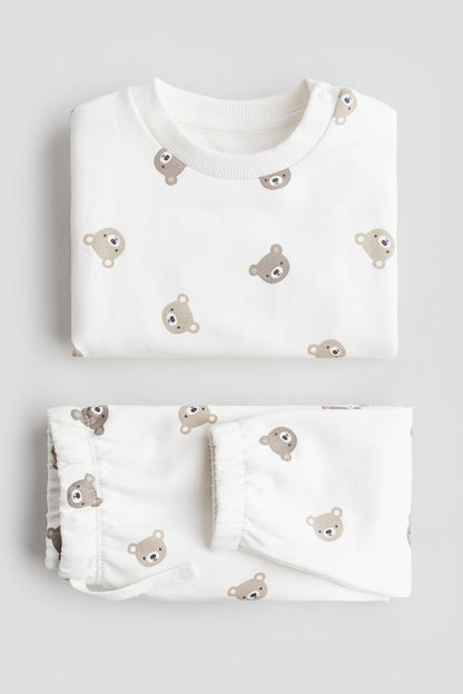 Bear 2 Piece Sweatshirt Set