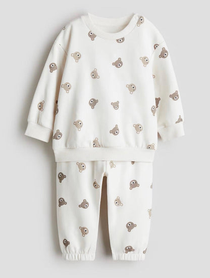Bear 2 Piece Sweatshirt Set