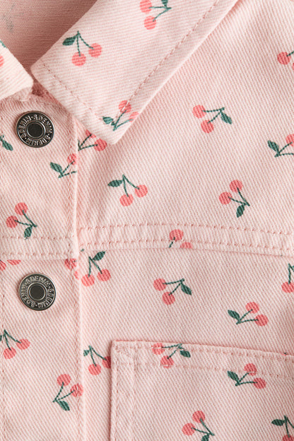 Cherries Twill Jacket
